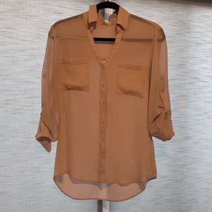 Express pink portofino shirt